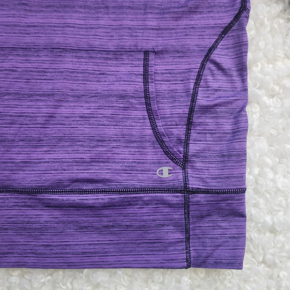 Champion Women’s Light Purple Hoodie Top XS  Performance Gym Sporty Gorpcore Run - Picture 4 of 12
